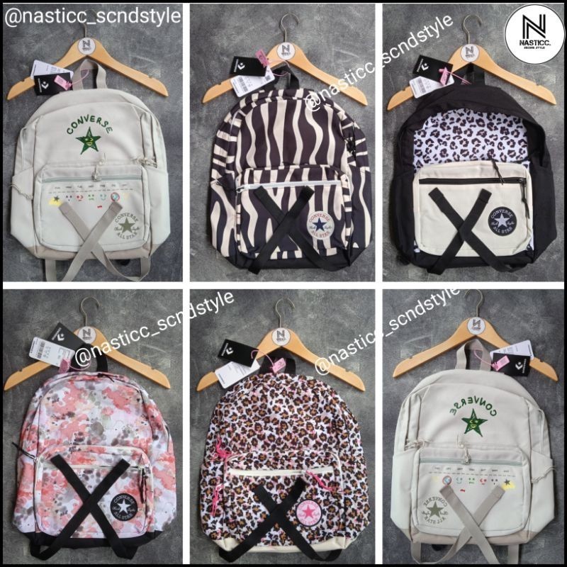 Orignal Premium Big Ramadhan Sale TAS CONVERSE / TAS CONVERSE MOTIF BINTANG/ TAS CONVERSE LEOPARD