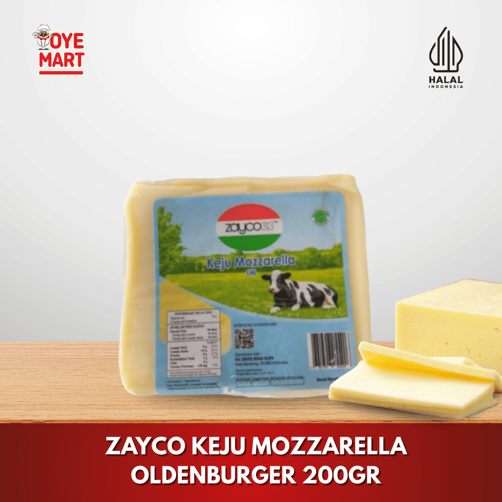 

ZAYCO KEJU MOZZARELLA OB 200GR