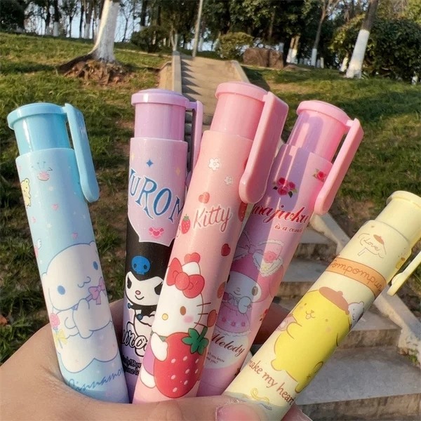 

6.6 Penghapus Lipstik Lucu Gambar Karakter Boneka Lucu Stip Pulpen Lucu