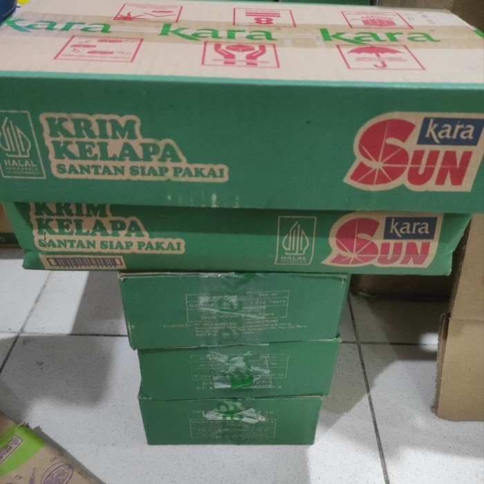 

Sun Kara Santan Kelapa dus 200ml x 12