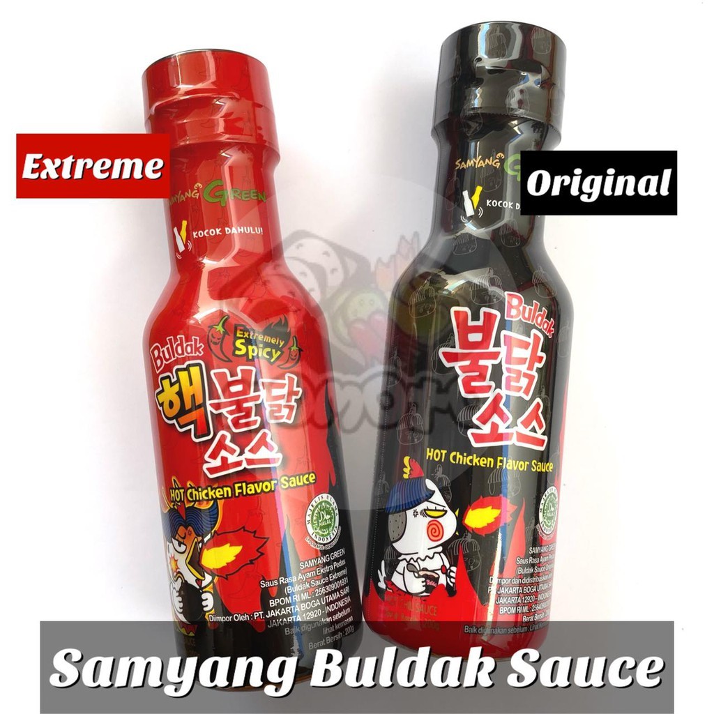 

HALAL MUI Samyang Buldak Sauce 200 gram Saos Saus Pedas Asli Korea