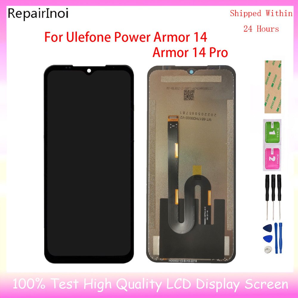 LCD For Ulefone Power Armor 14 LCD Display + Touch Screen Replacement Tested For Ulefone Armor 14 Pr