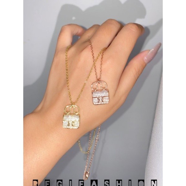 KALUNG TITANIUM WANITA LIONTIN TAS KALUNG MODEL TERBARU