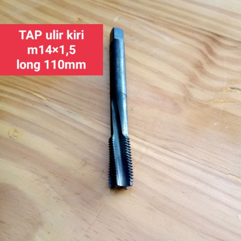 Yamawa Tap mesin M14×1.5 hand tap m14×1.5 kiri tap kunci 19 tapping m14