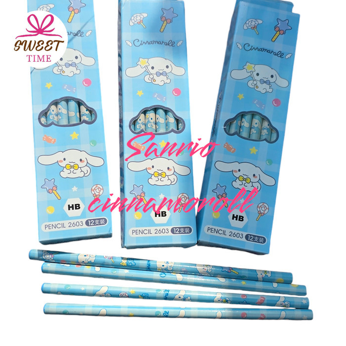 

Pensil Kayu HB KARAKTER SANRIO MY MELODY/KUROMI/ CINNAMOROLL/ RAUT /ATK/ ANAK SEKOLAH / PERLENGKAPAN /ALAT TULIS MEKANIK/ KARAKTER - Cinnamoroll