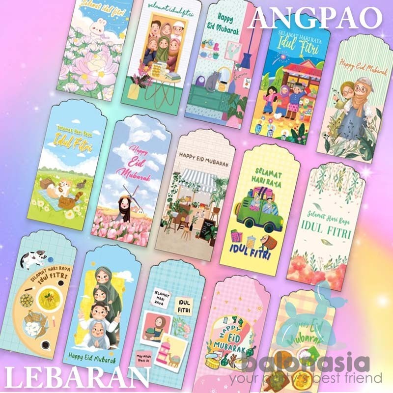 

Amplop lebaran 50pc / Angpao idul fitri MASJID jumbo besar
