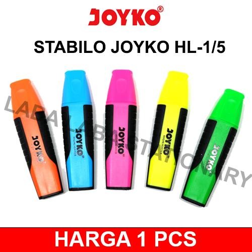 

STABILO JOYKO HIGHLIGHTER HL 1 / 5 PEN PENANDA PASTEL