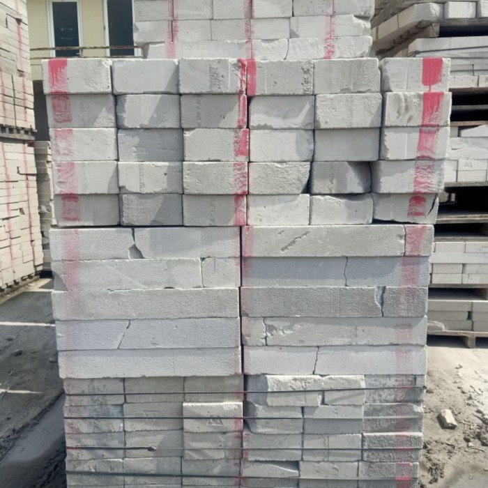 AR bata ringan hebel rijek patah - 7,5