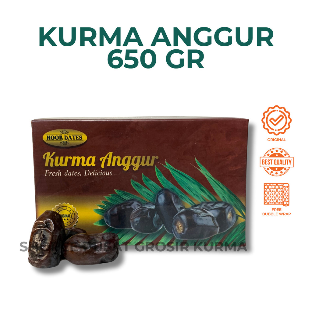 

KURMA ANGGUR NOOR DATES ORIGINAL 650gr