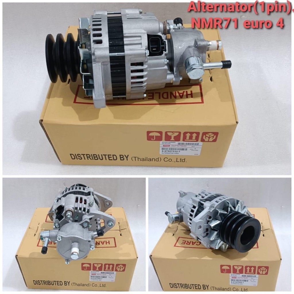 ALTERNATOR ASSY/DINAMO AMPERE ISUZU ELF NMR71 NQR71 (PIN 1)
