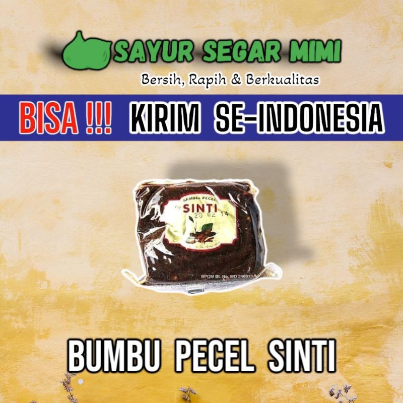 

Bumbu Pecel Sinti 100Gram - Sayur Palembang