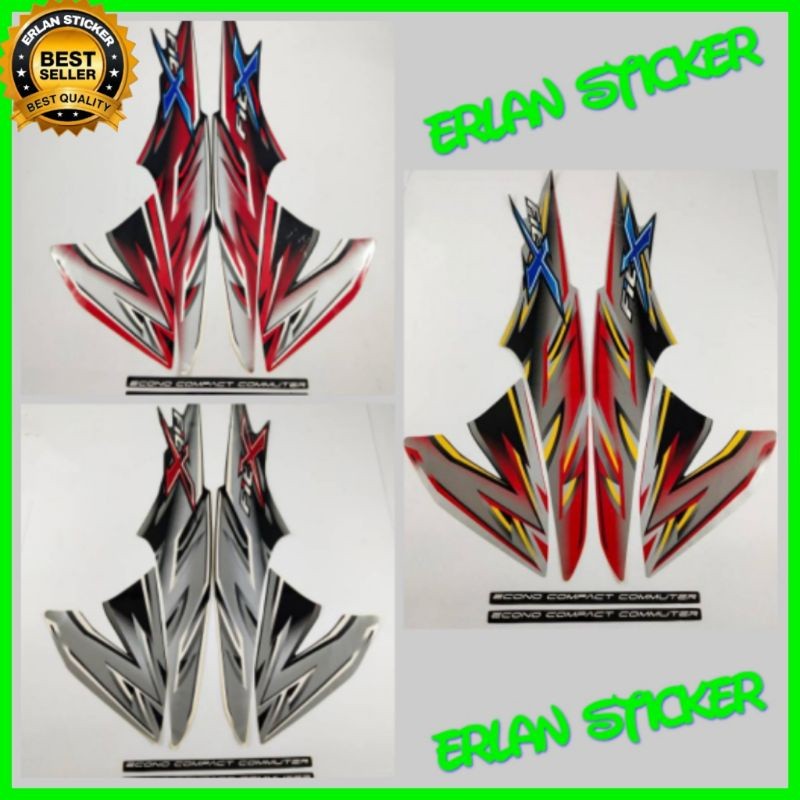 STIKER STRIPING BODY MOTOR HONDA FIT X 2008