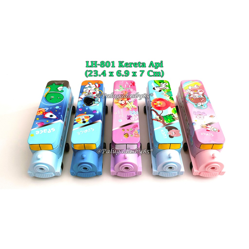 

(1 Biji) GABUNGAN Kotak Pensil Kaleng Kereta Api SPIMP LH-801 / GXIMP LPY55-101