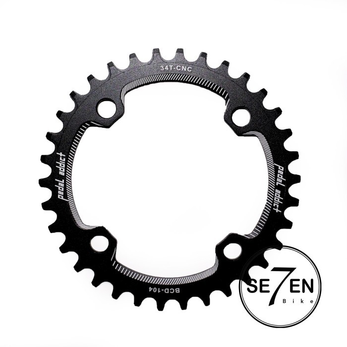 PEDAL ADDICT 104 BCD Chainring - 34T