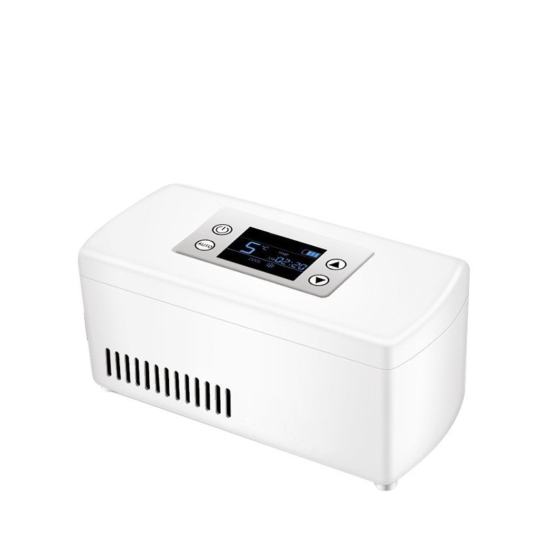 Portable Insulin Storage Cooler Bag Diabetic Insulin Cooler Box Rechargeable Fridge Mini Refrigerato