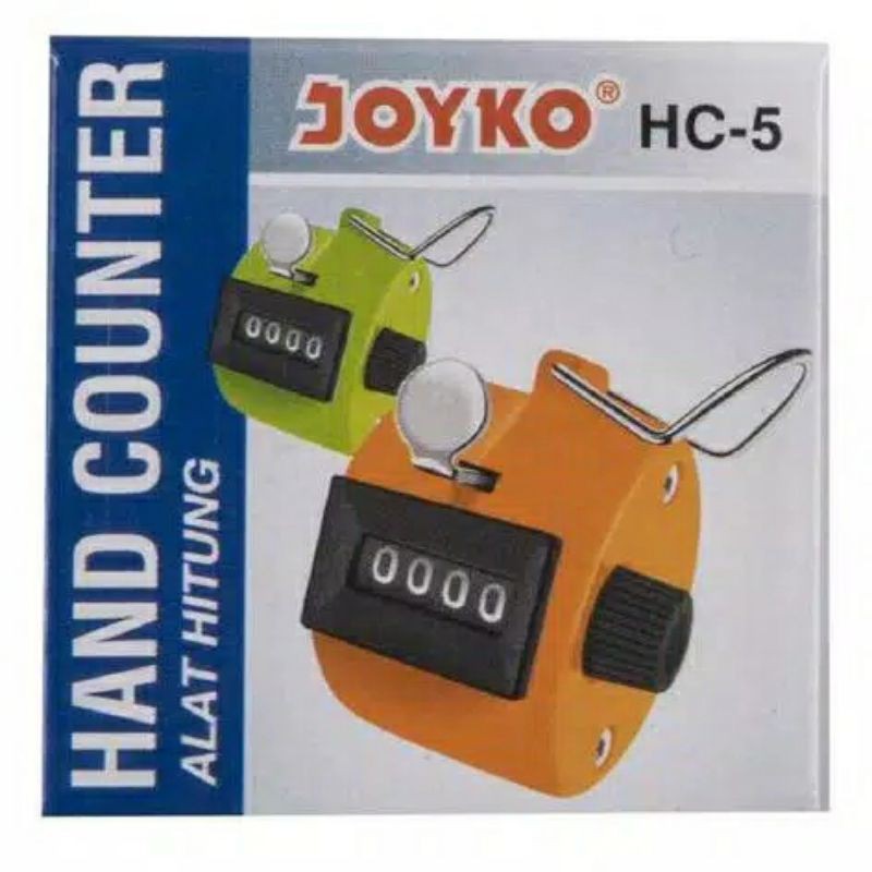 

JOYKO HC-5 hand counter alat hitung alat dzikir plastik warna