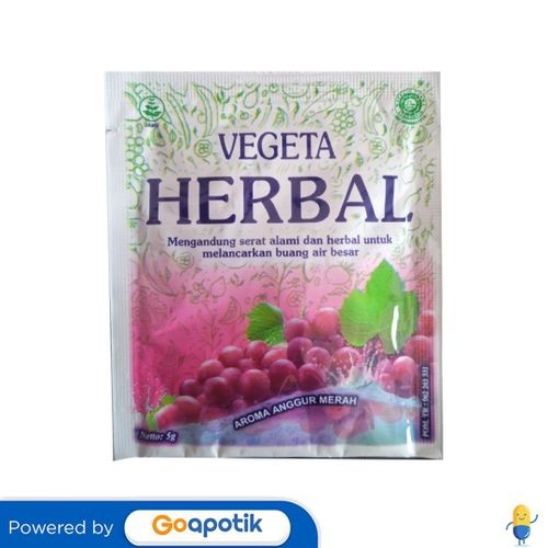 

Vegeta Herbal Anggur Sachet