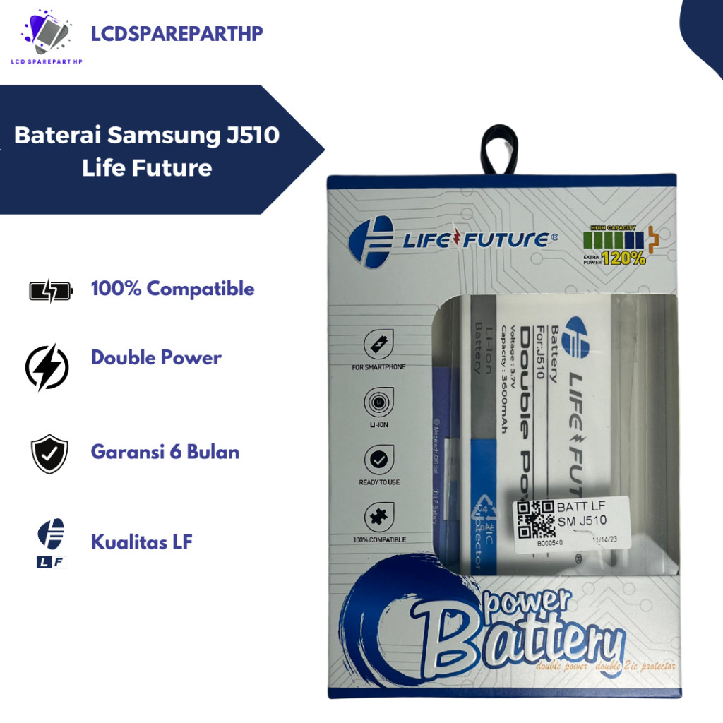 SAMSUNG BATERAI LIFE FUTURE - J5 2016 / J510