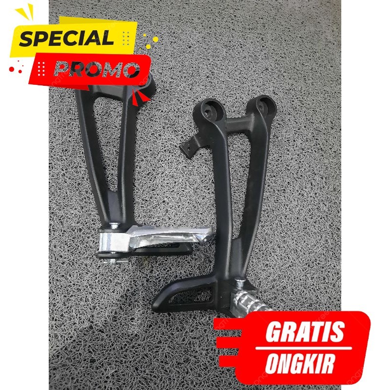 MNS POSTEP FOOSTEP BELAKANG YAMAHA MOGE MT07 ASLI ORIGINAL SET KANAN KIRI murah