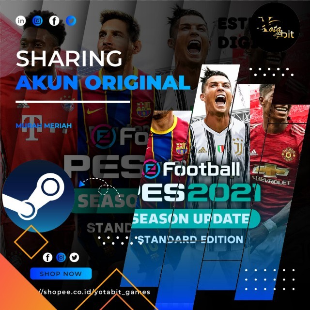 eFootball PES 2021 PC Sharing Original Offline ES TEHH