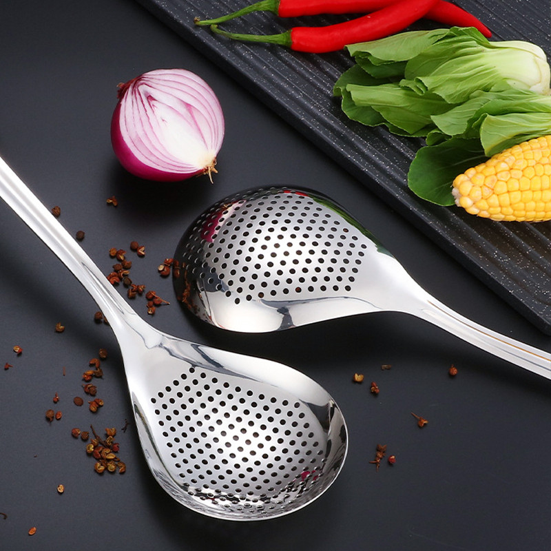 Sendok Saringan Mie / 304 Stainless Strainer Spoon