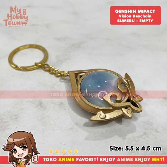 Gantungan Kunci Vision Genshin Impact Sumeru Glow In The Dark - Empty