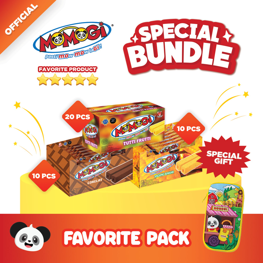 

FAVORITE BUNDLE (Free Pouch Pencil Momogi)