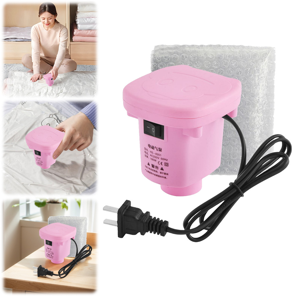 Vacuum Storage Bag Pump Electric Air Pump Portable Vacuum Pump Electric Travel Vacuum Pump for Vacuu