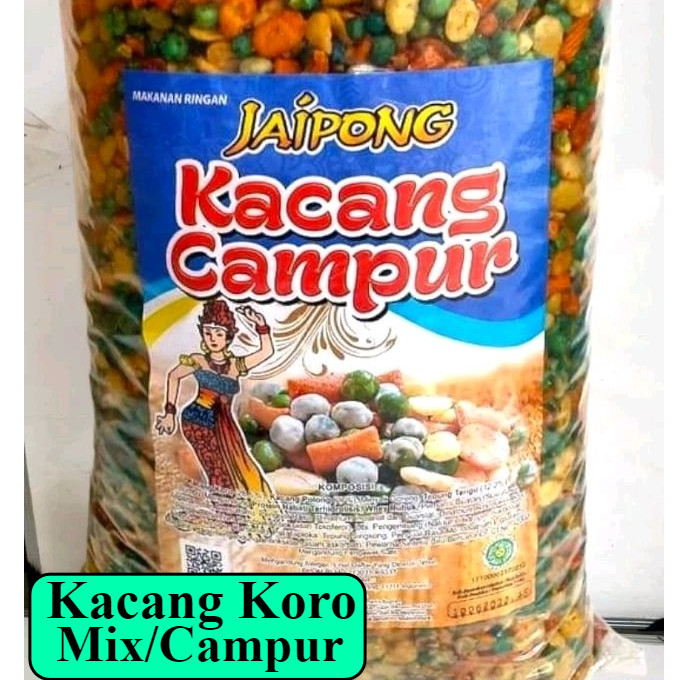 

kacang koro mix koro campur 1kg