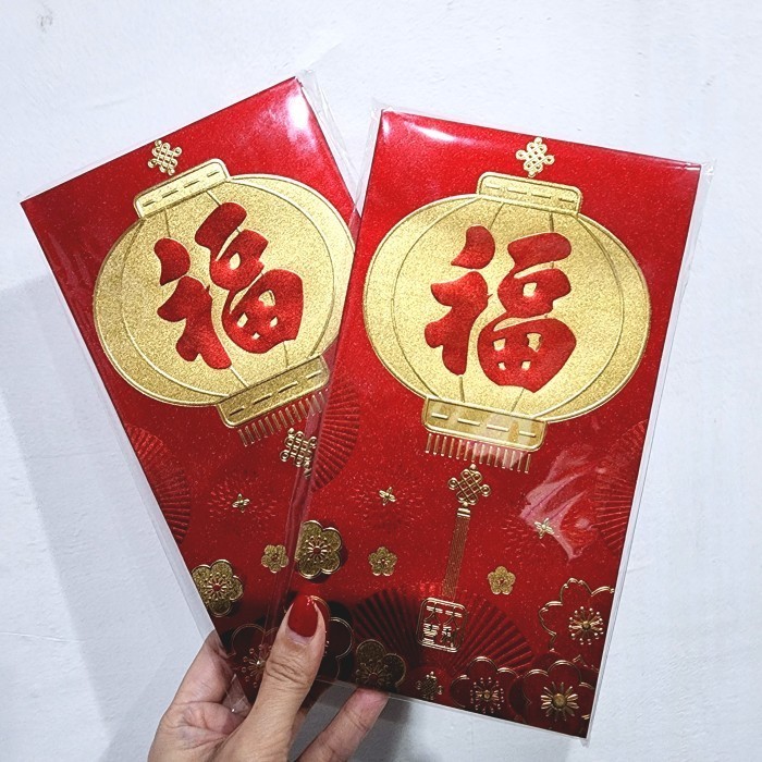 

GROSIR Angpao Imlek JUMBO isi 6 Angpau Fuk Chinese Hoki Ampao Sincia - JUMBO W001-6