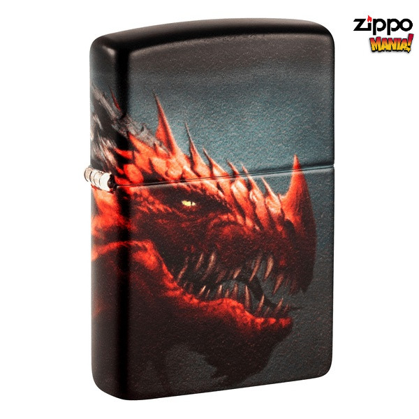 Zippo Fierce Dragon Design 540 Full - Zippo Lighter Original Mancis
