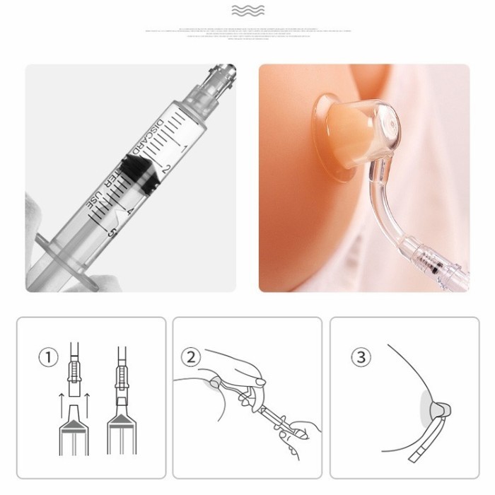 [COD] ALAT PENARIK PUTING PAYUDARA merk WODOO Bahan Silikon dan PP - Penutup Puting