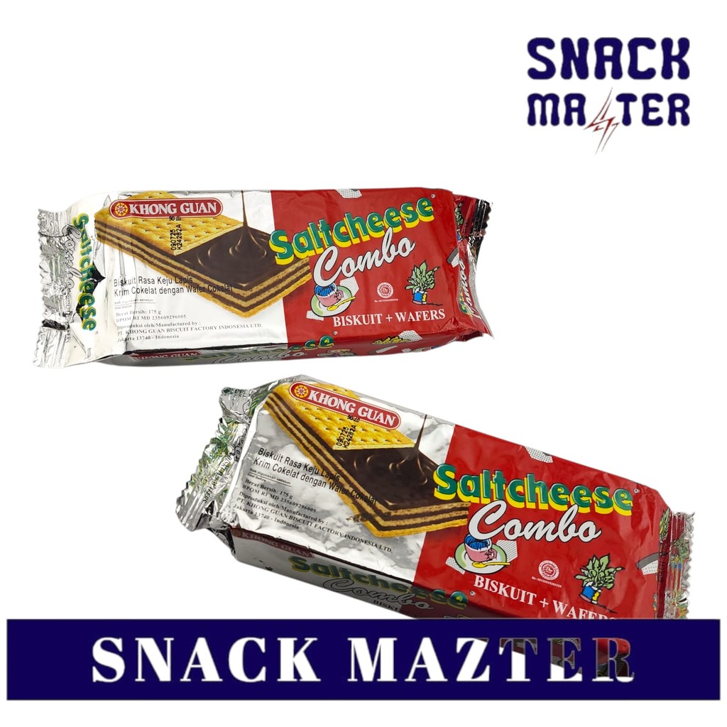 

Khong guan Saltcheese Combo Pack - Netto 175gr