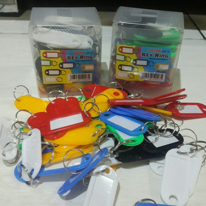 

⭐BISA COD⭐ Gantungan Kunci Nama Joyko KR9 ( 50 pcs )