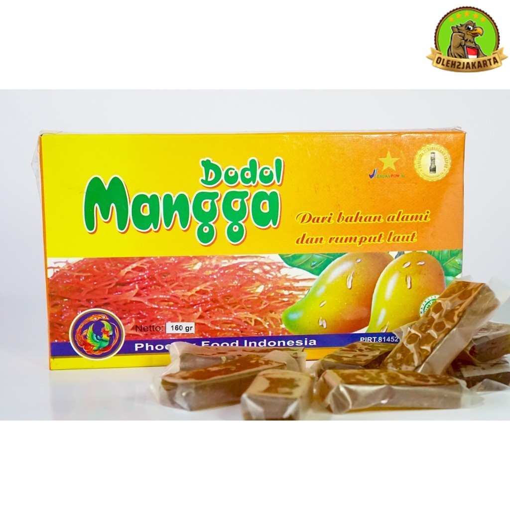 

Dodol Mangga Rumput Laut Kotak 160 gr Oleh Oleh Khas Lombok Enak