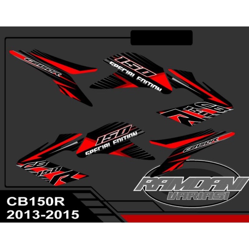 STRIPPING VARIASI CB150R LAMA/CB150R 2013-2015 TERBARU