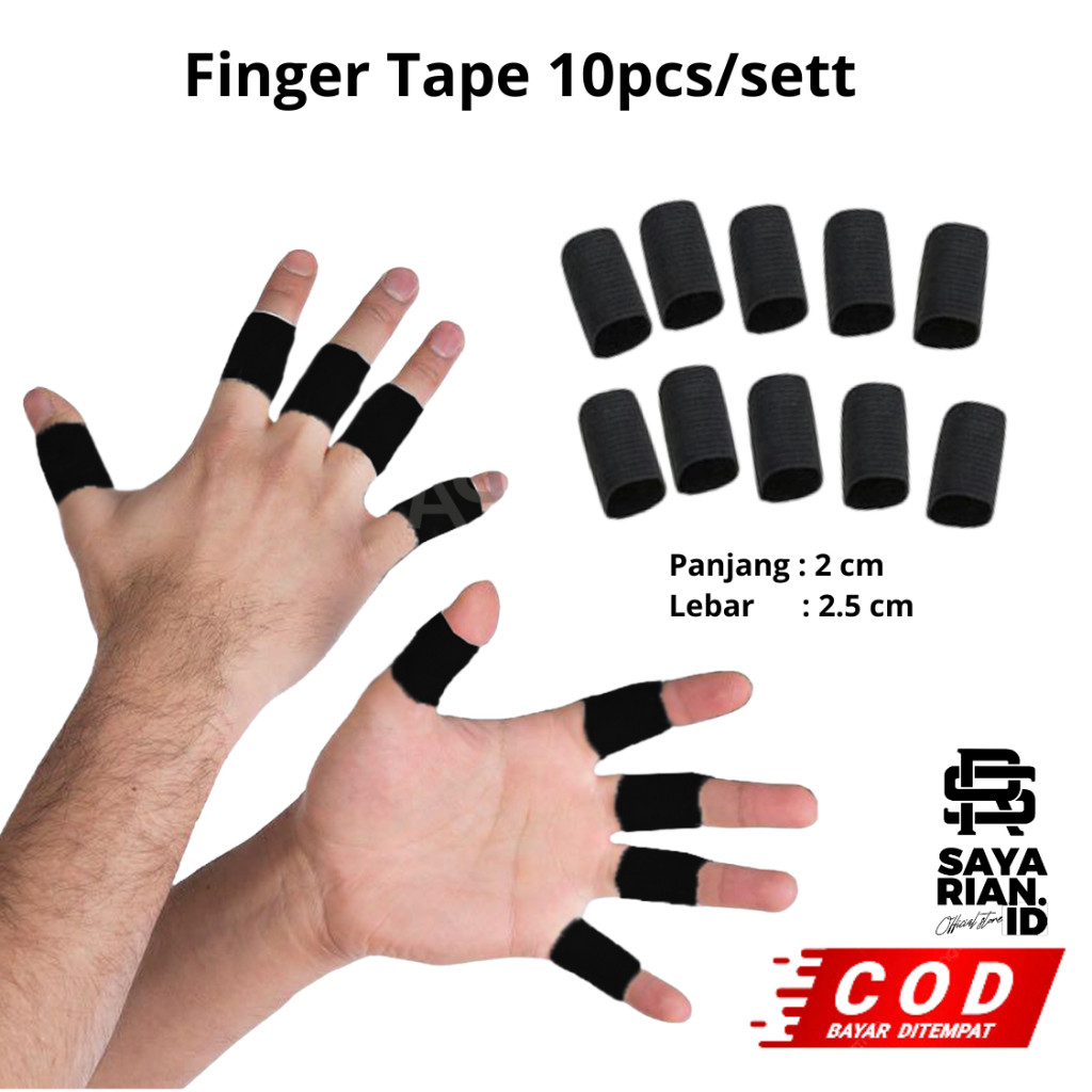 Finger Support / Karet Pelindung Pergelangan Jari Tangan Basket Volly Ball Protector