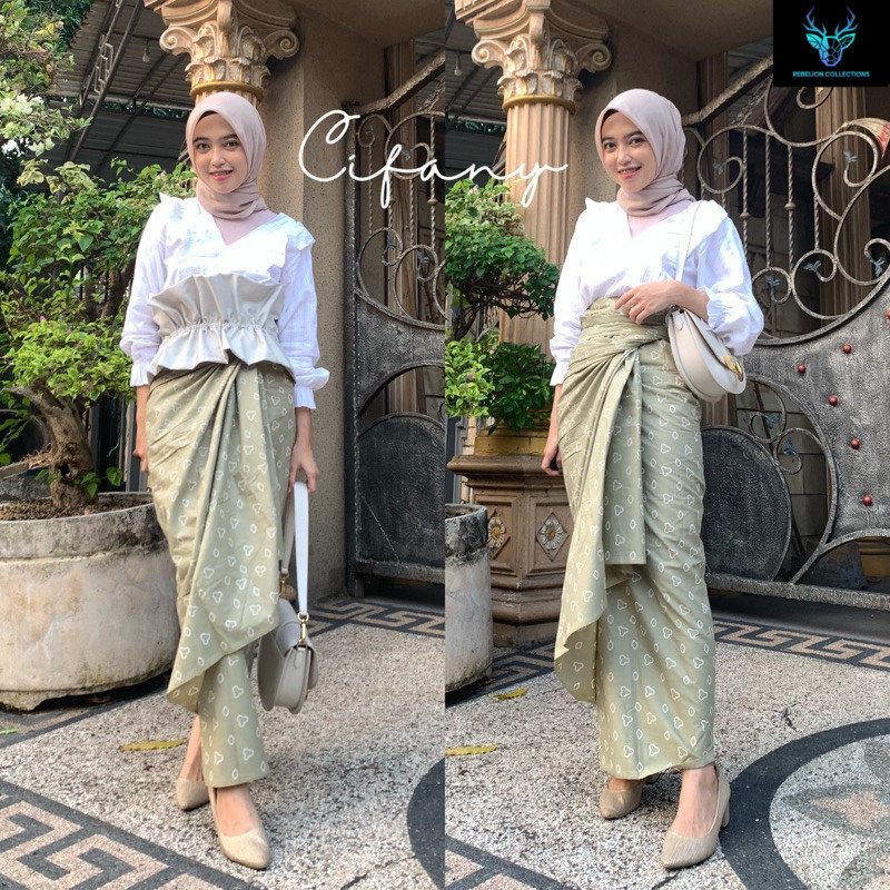 Rok Lilit Jumputan - Rok lilit batik - rok batik - rok jumputan