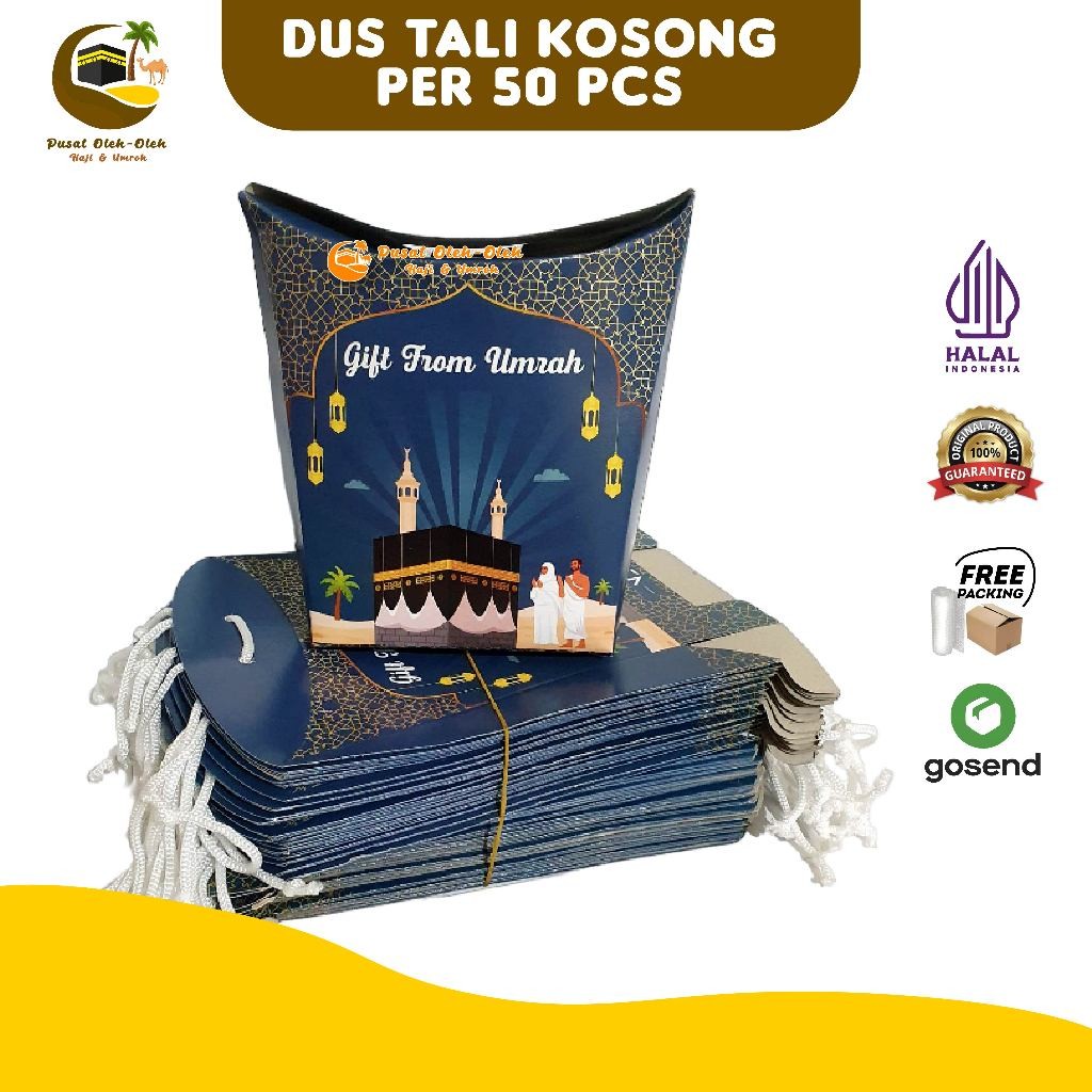 

Dus Tali Jinjing Kosong isi 50 pcs Oleh Oleh Haji dan Umroh
