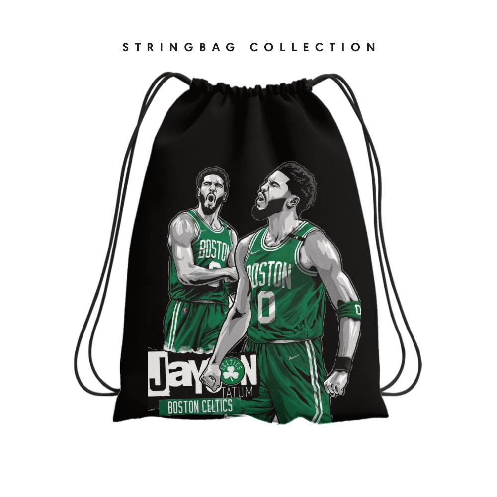 Promo Ransel sekolah Stringbag YAJON BASKETBALL NBA Raptor Mighty Duck Tas Serut