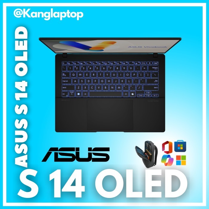 Asus Vivobook S14 OLED M5406NA Ryzen 5 7535HS 16GB 512GB W11+OHS 14.0