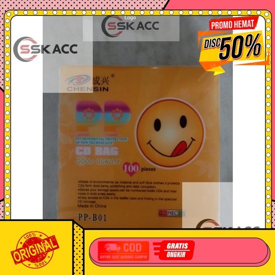 Sampul VCD / CD - Plastik VCD / CD / CD link / Tisu VCD GROSIR-KOMPUTER