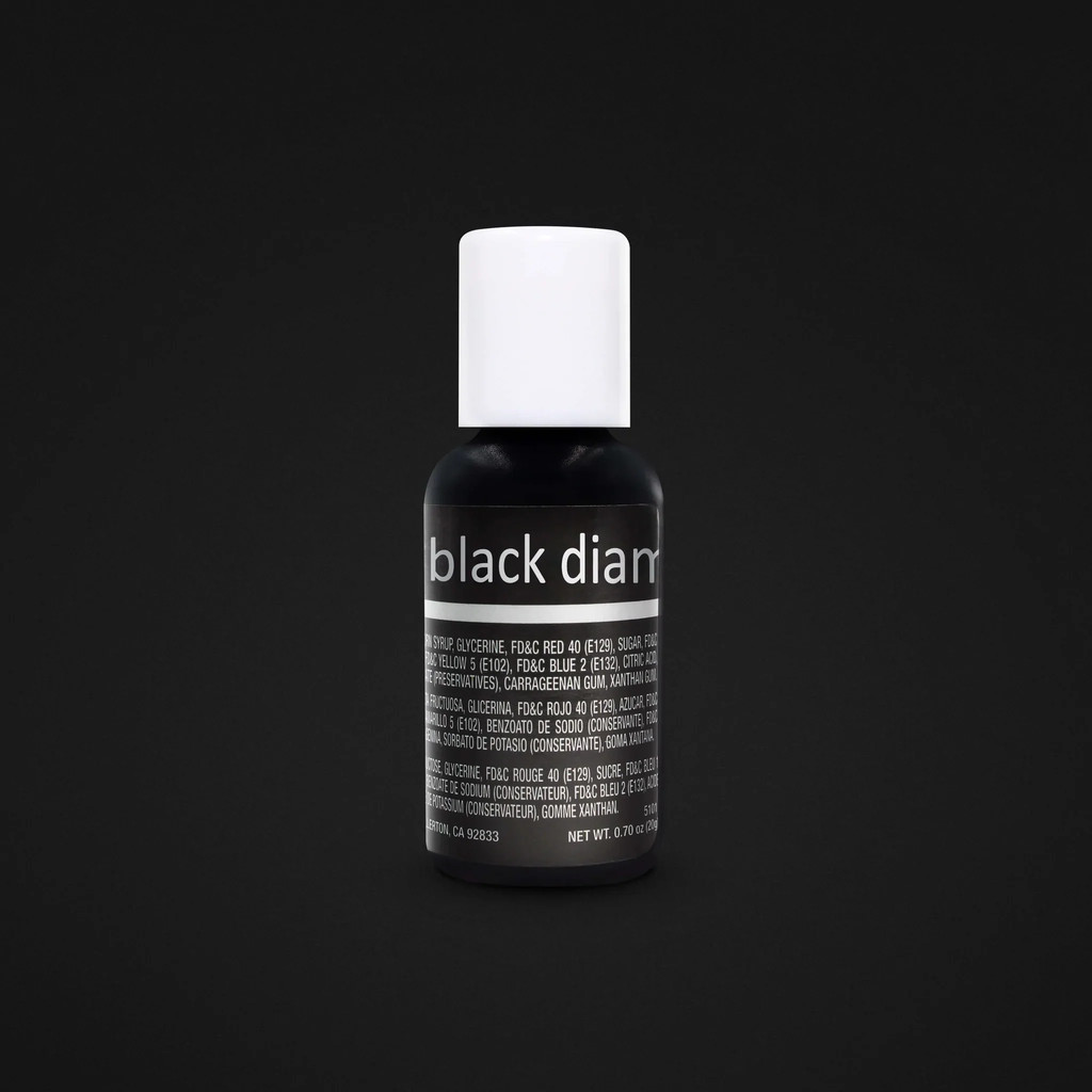 

Chefmaster BLACK DIAMOND Liqua Gel Food Color 20 gr Pewarna Makanan 20ml