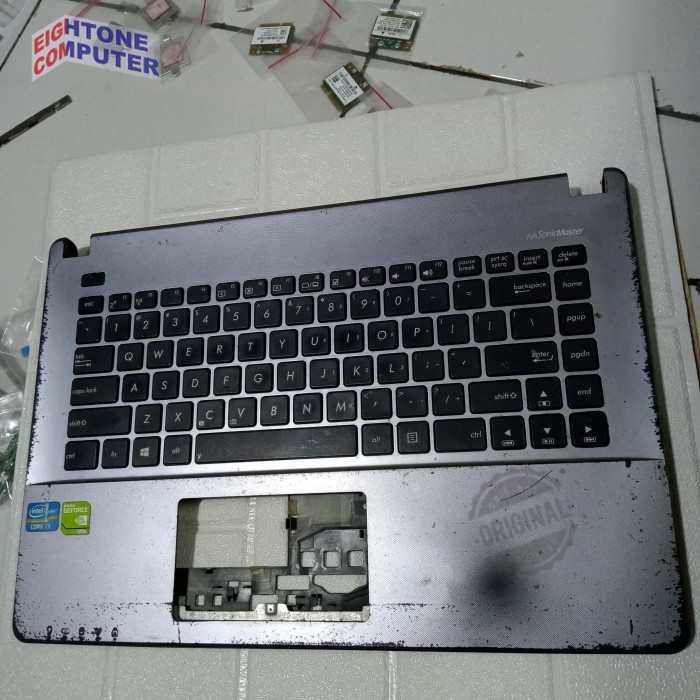Casing Bawah Palmrest Keyboard ASUS x450 a450 x450c x450cc x450v a450l a450c