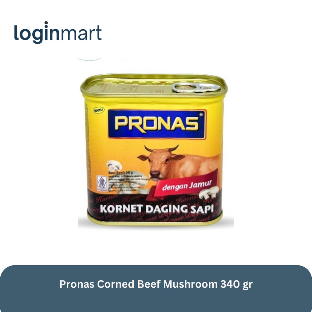 

Pronas Corned Beef Mushroom 340 gr