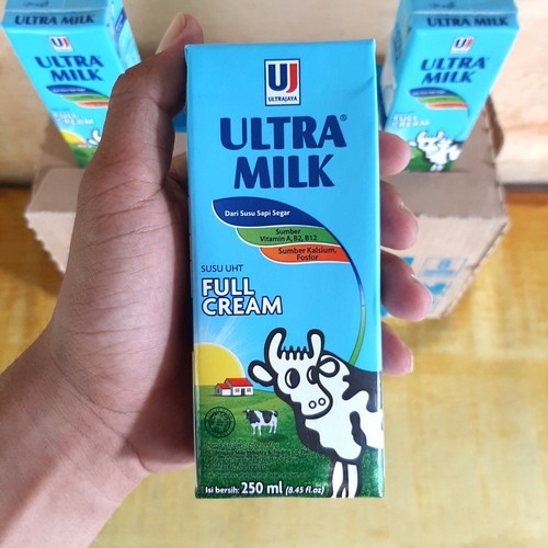 

NEW ITEM MINUMAN ULTRA MILK UHT FULL CREAM 250ML
