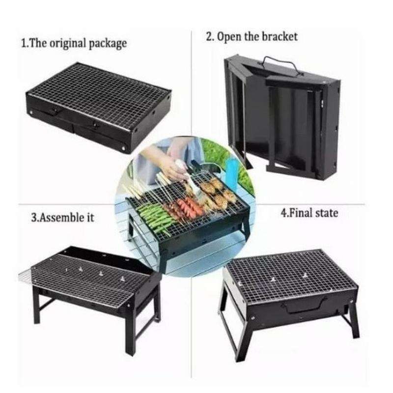 Alat panggangan portable multiguna/alat panggangan sate,barbeque,ikan alat panggangan sate portable