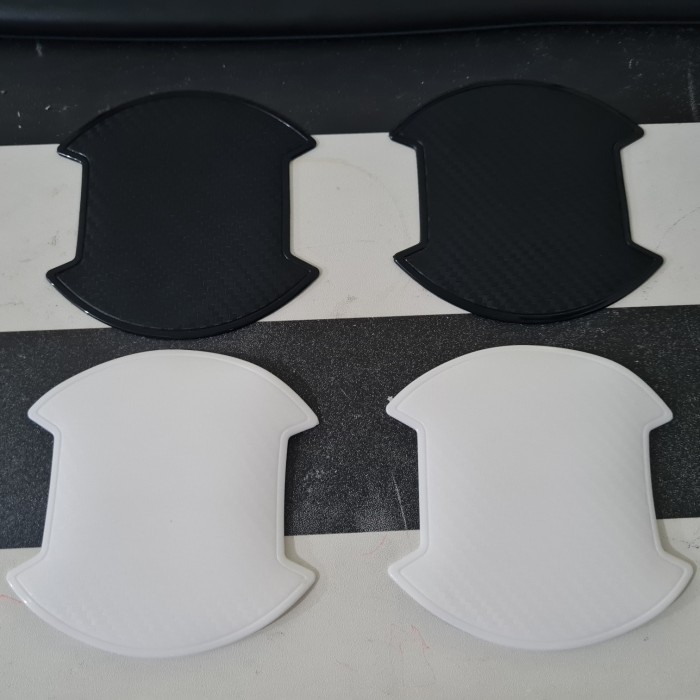 Limited Outer Pelindung Pintu Carbon Mobil Toyota Rush GR Sport - Hitam