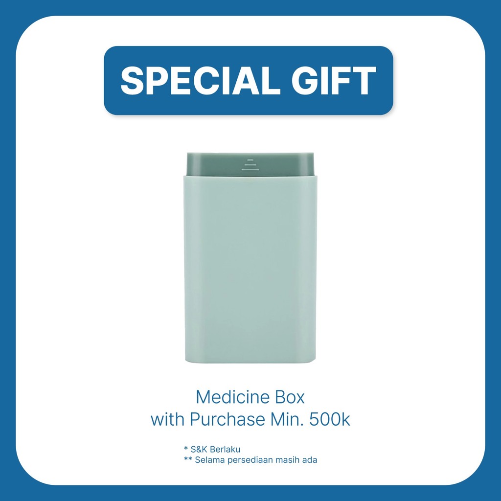

Choicemmed Gift With Order Medicine Box - Hadiah tidak untuk dijual
