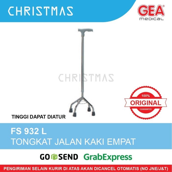 Tongkat Kaki 4 GEA / Tongkat Kaki Empat